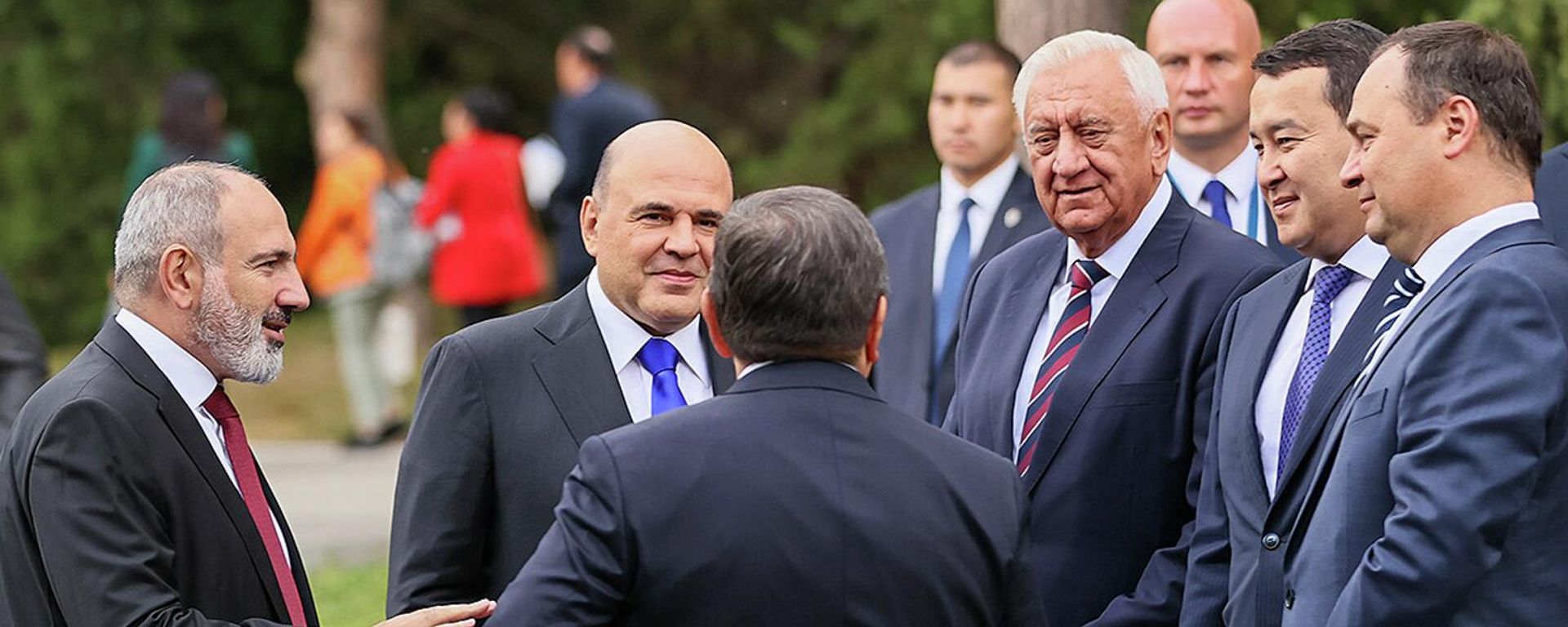 Եվրասիական միջկառավարական խորհրդի ընդլայնված նիստի մասնակիցները - Sputnik Արմենիա, 1920, 26.08.2022