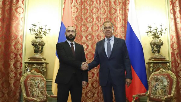 Встреча министров иностранных дел Армении и России Арарата Мирзояна и Сергея Лаврова (5 сентября 2022). Москвa - Sputnik Армения