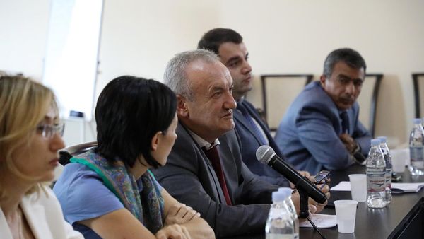 Обсуждение предварительного варианта законопроекта О профессиональном образовании и обучении в министерстве ОНКС (7 сентября 2022). Еревaн - Sputnik Армения