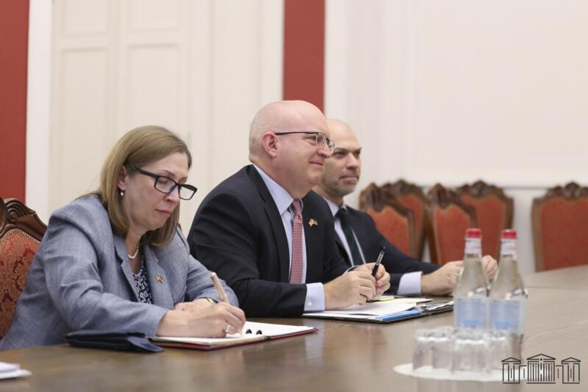 Заместитель председателя НС РА Рубен Рубинян принял новоназначенного сопредседателя Минской группы ОБСЕ от США, старшего советника по Кавказским переговорам Филиппа Рикера (10 сентября 2022). Еревaн - Sputnik Արմենիա, 1920, 10.09.2022