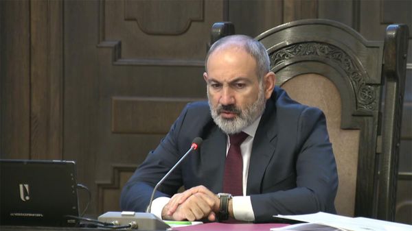 Премьер-министр Никол Пашинян на очередном заседании правительства Армении (16 сентября 2022). Еревaн - Sputnik Армения