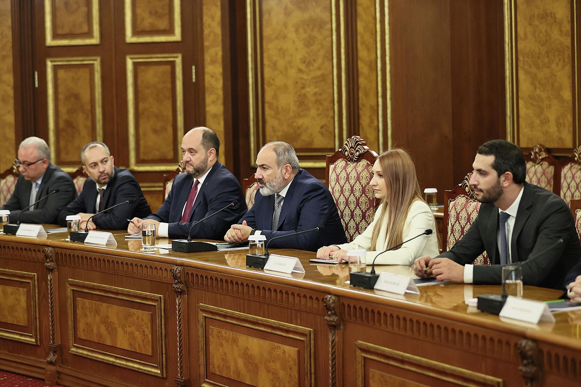 Премьер-министр Никол Пашинян принял спикера палаты представителей США Нэнси Пелоси (18 сентября 2022). Еревaн - Sputnik Արմենիա, 1920, 18.09.2022