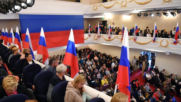 Ռուսաստանին միանալու հանրաքվեի քննարկումը Զապորոժիեում - Sputnik Արմենիա