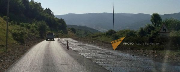 Процесс реконструкции автодороги Воскепар - Ноемберян - Sputnik Արմենիա