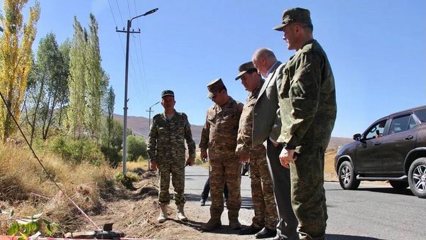 Սերգեյ Կոպիրկինը Վայոց Ձորի և Սյունիքի մարզեր է այցելել Վյաչեսլավ Կոսովի և Տիգրան Փարվանյանի հետ - Sputnik Արմենիա
