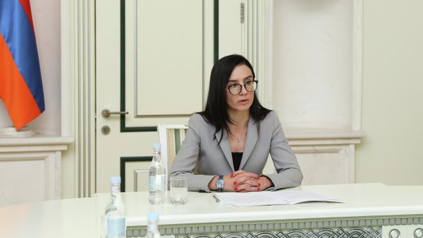 Заседание Коллегии под председательством Генерального прокурора Анны Вардапетян (30 сентября 2022). Еревaн - Sputnik Армения