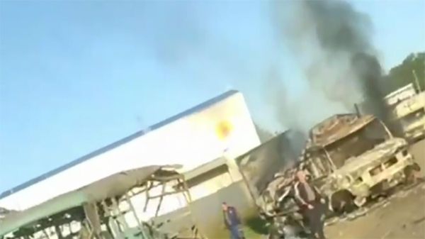 Число жертв при обстреле украинскими ВС пассажирского автобуса в Херсоне увеличилось до 5 человек. - Sputnik Армения