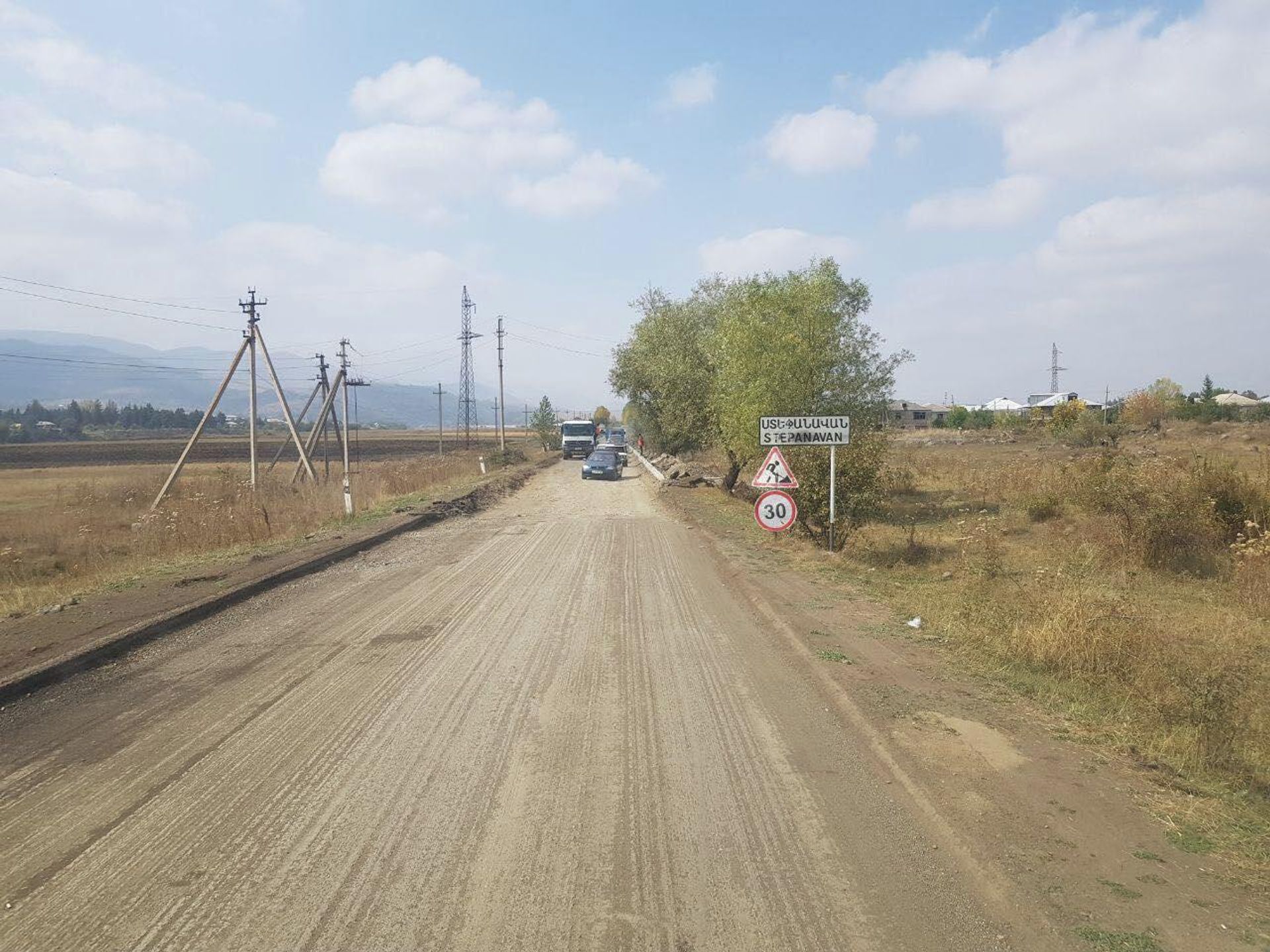 Реконструкция участка автомобильной дороги республиканского значения Н-33, /М-3/Степанаван-Агарак-Ягдан-/Н-35 - Sputnik Արմենիա, 1920, 10.10.2022