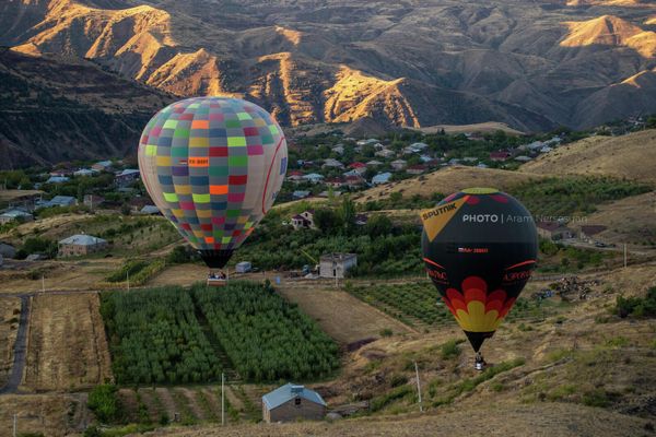 Գառնիի գեղեցիկ համայնապատկերը վերևից - Sputnik Արմենիա
