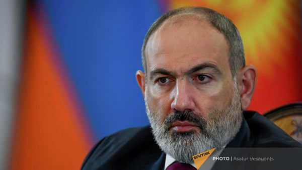 Премьер-министр Армении Никол Пашинян на заседании Евразийского межправительственного совета в расширенном составе (21 октября 2022). Еревaн - Sputnik Армения