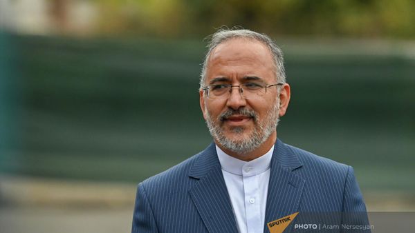 Консул Ирана Мортеза Абедин Варамини на открытии генконсульства Ирана в Капане ( 21 октября 2022). Сюник - Sputnik Армения