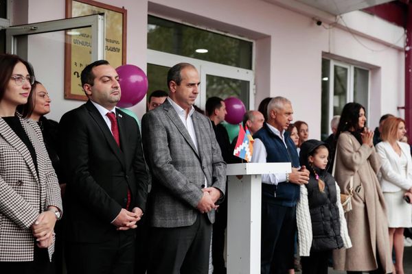 Երևանի Մովսես Խորենացու անվան համար 143 հիմնականում դպրոցում  «Արմաթ» ինժեներական լաբորատորիայի բացումը - Sputnik Արմենիա