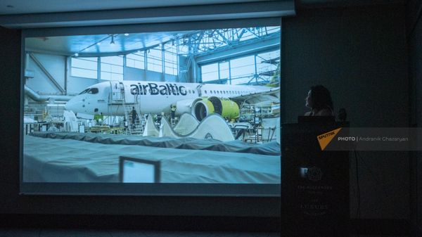 Презентация нового рейса авиакомпании AirBaltic Ереван - Рига - Ереван (21 ноября 2022). Еревaн - Sputnik Армения