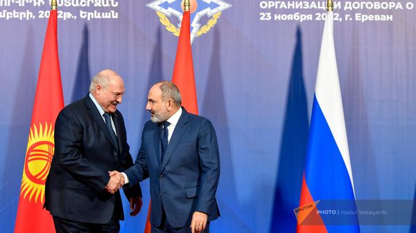 Նիկոլ Փաշինյանն ու Ալեքսանդր Լուկաշենկոն - Sputnik Արմենիա