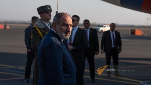 Премьер-министр Никол Пашинян встречает  президента России Владимира Путина (23 ноября 2022). Еревaн - Sputnik Армения