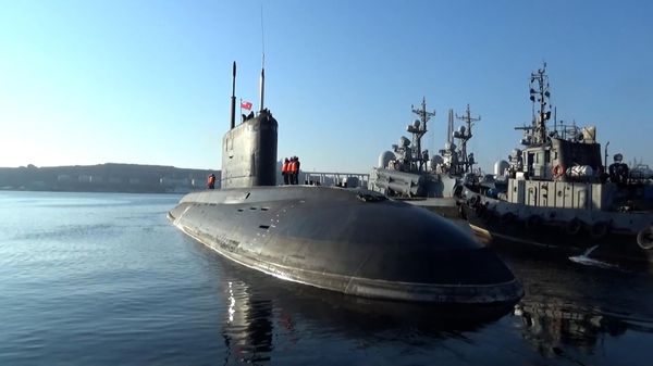 Запуск Калибров с подлодки Магадан - Sputnik Армения