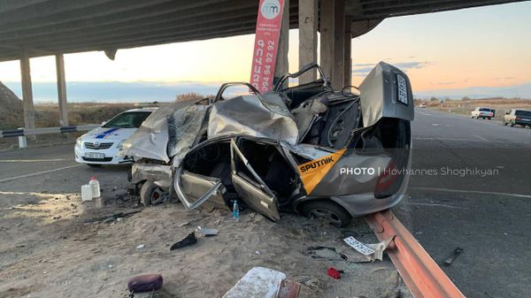 Ավտովթար Երասխ–Երևան ճանապարհին - Sputnik Արմենիա