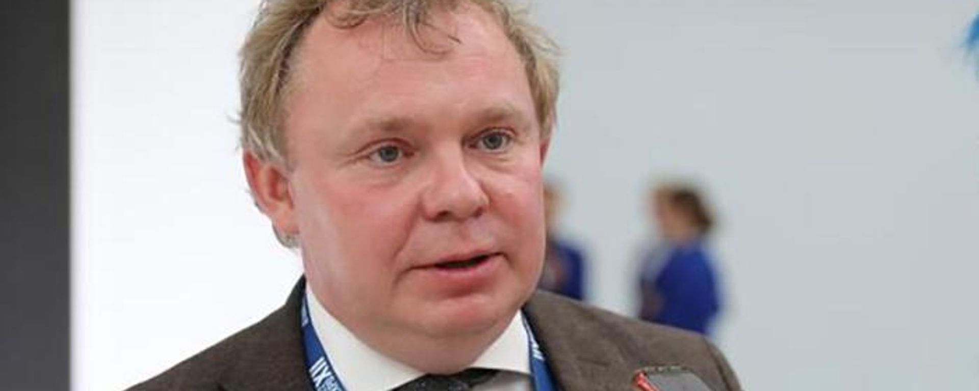 Генеральный директор компании Русатом Сервис Евгений Сальков на международной форум-выставке атомных технологий Атомэкспо-2022 (21 ноября 2022). Сочи - Sputnik Армения, 1920, 21.11.2022