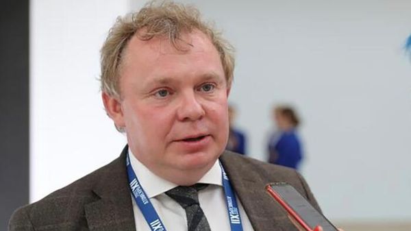 Генеральный директор компании Русатом Сервис Евгений Сальков на международной форум-выставке атомных технологий Атомэкспо-2022 (21 ноября 2022). Сочи - Sputnik Армения