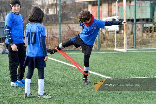 «Տավուշ» սպորտային ակումբի սաները մարզման ժամանակ - Sputnik Արմենիա