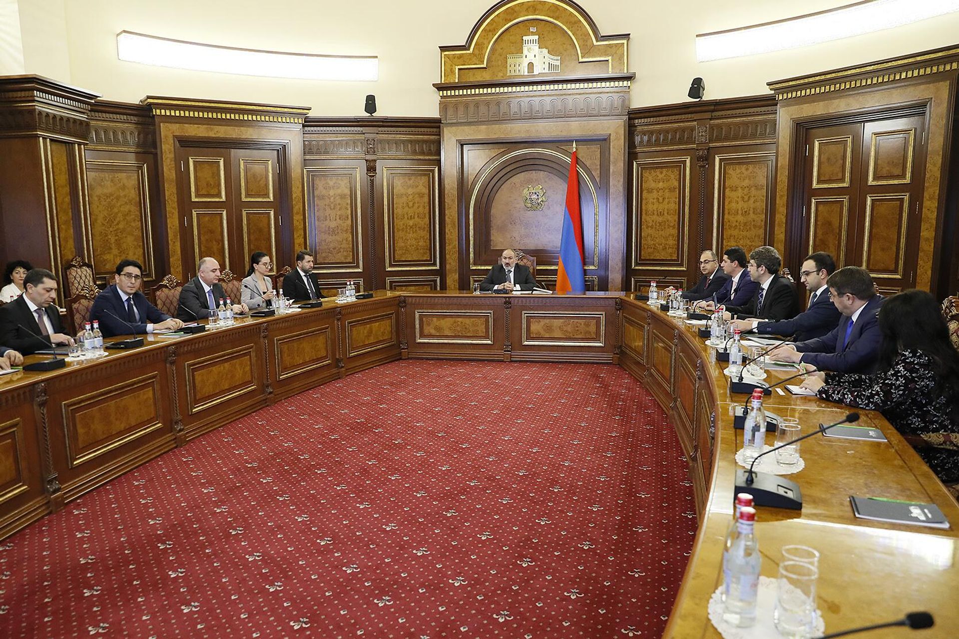 Под руководством премьер-министра Никола Пашиняна прошло учредительное заседание Совета по мониторингу реализации стратегии и итогового плана действий (29 ноября 2022). Еревaн - Sputnik Արմենիա, 1920, 29.11.2022