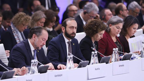 ՀՀ ԱԳ նախարար Արարատ Միրզոյանը Լեհաստանի Լոձ քաղաքում անցկացված ԵԱՀԿ նախարարական 29-րդ համաժողովում  - Sputnik Արմենիա