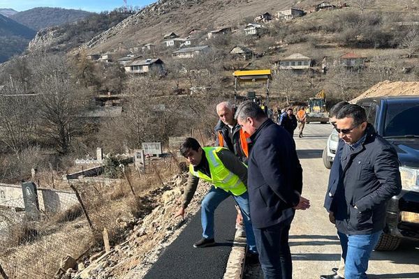 Գնել Սանոսյանը ծանոթացել է Սյունիքում կառուցվող ճանապարհահատվածների աշխատանքներին - Sputnik Արմենիա