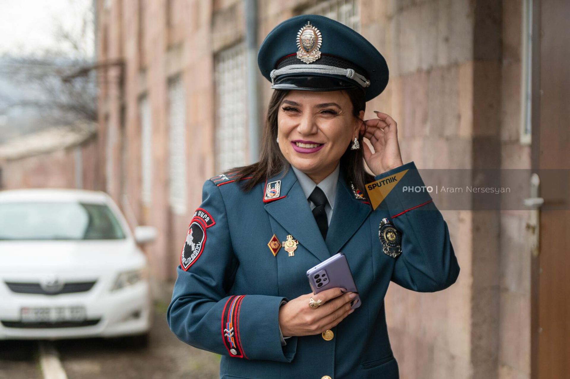 Первая женщина-шеф полиции подполковник Мелине Егшатян Первая женщина-шеф полиции подполковник Мелине Егшатян - Sputnik Արմենիա, 1920, 23.12.2022
