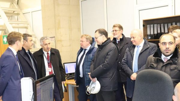 Заместитель гендиректора госкорпорации “Росатом” Николай Спасский побывал на Армянской АЭС - Sputnik Армения