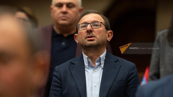 Гегам Манукян на первом заседании пятой сессии НС (16 января 2023). Еревaн - Sputnik Армения
