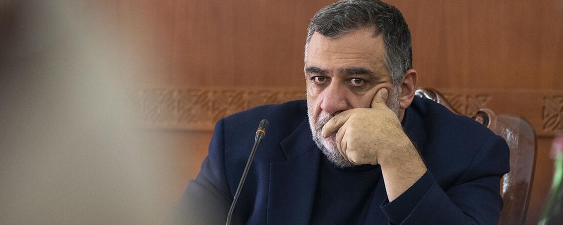 Очередное заседание Оперативного штаба под руководством государственного министра НКР, начальника штаба Рубена Варданяна (16 января 2023). Степанакерт - Sputnik Армения, 1920, 27.04.2024