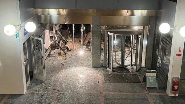 Последствия взрыва в районе улицы Нюторгет в Стокгольме (18 января 2023). Швеция - Sputnik Армения