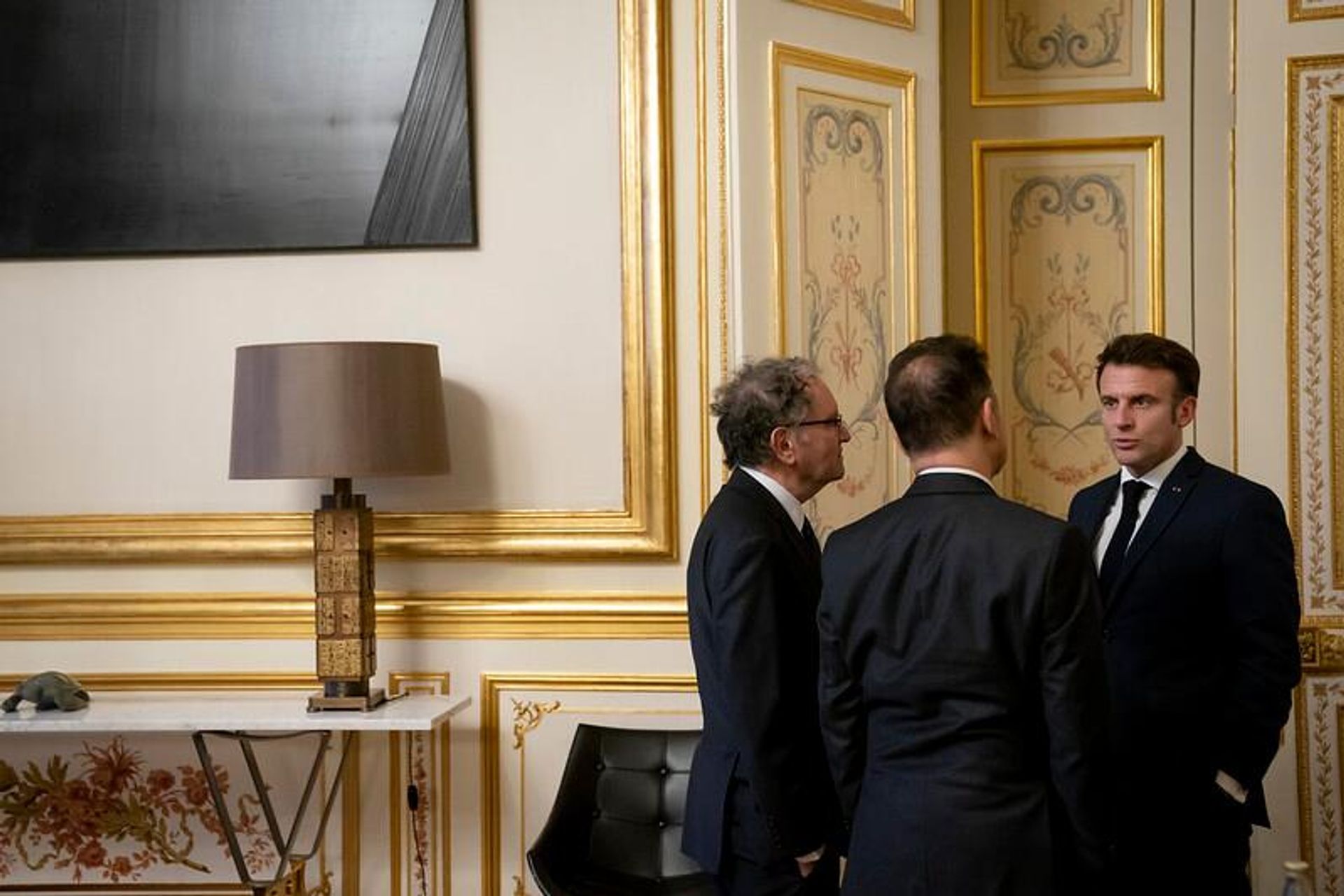 Президент Франции Эммануэль Макрон принял Мурада Папазяна и Ара Тораняна (23 января 2023). Париж - Sputnik Արմենիա, 1920, 24.01.2023