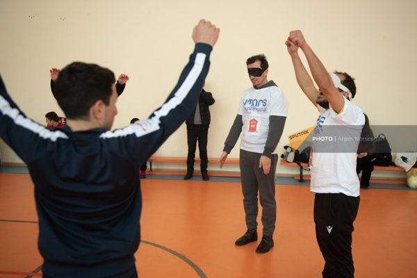 Կույր ֆուտբոլ խաղացողները Կույր ֆուտբոլ խաղացողները - Sputnik Արմենիա