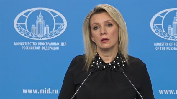 Мария Захарова во время очередного брифинга (10 февраля 2023). Москвa - Sputnik Армения