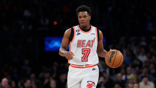 Баскетболист Майами Хит Кайл Лоури во время матча NBA против Нью-Йорк Никс (2 февраля 2023). Нью-Йорк - Sputnik Армения