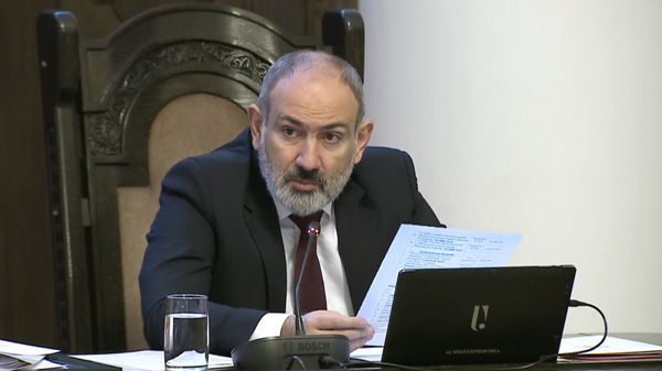 Премьер-министр Никол Пашинян проводит очередное заседание правительства (16 февраля 2023). Еревaн - Sputnik Армения