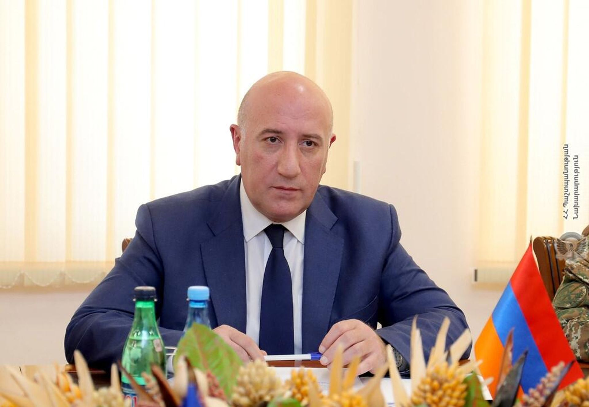 Замминистра обороны Арман Саркисян принял делегацию содокладчиков мониторинговой комиссии ПАСЕ по вопросам Армении Кимо Килюнена, Борианы Аберг и секретаря комиссии Мэтью Монина (17 февраля 2023). Еревaн - Sputnik Արմենիա, 1920, 17.02.2023