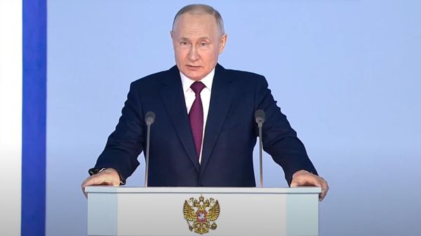 Послание Владимира Путина Федеральному Собранию (21 февраля 2023). Москва - Sputnik Армения