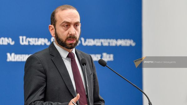 Совместная пресс-конференция глав МИД Армении и Люксембурга Арарата Мирзояна и Жана Ассельборна по итогам встречи (22 февраля 2023). Еревaн - Sputnik Армения