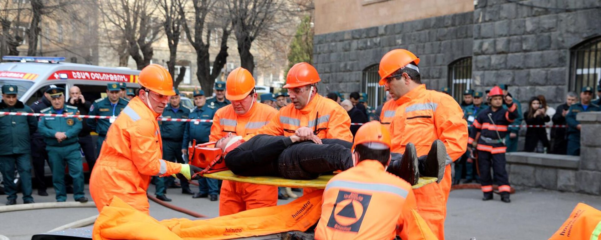 Учения спасателей - Sputnik Армения, 1920, 06.04.2023