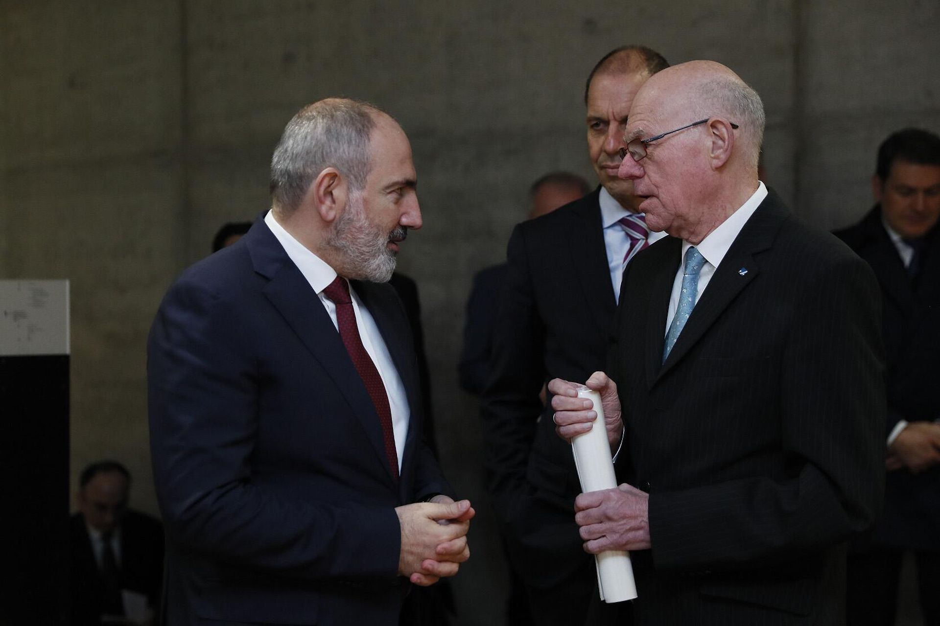 Премьер-министр Никол Пашинян на встрече с президентом немецкого фонда Конрад Аденауэр Норбертом Ламмертом (2 марта 2023). Германия - Sputnik Армения, 1920, 02.03.2023