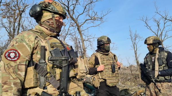 Бойцы группы Вагнер в Артёмовске  - Sputnik Армения