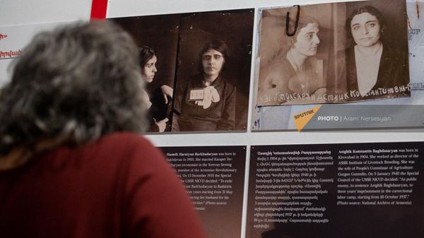 Презентация книги Тиграна Саркисяна Не доносящие женщины: обвиняемые по ст. 69 (архивные материалы и устные истории) в Музее истории (7 марта 2023). Еревaн - Sputnik Արմենիա