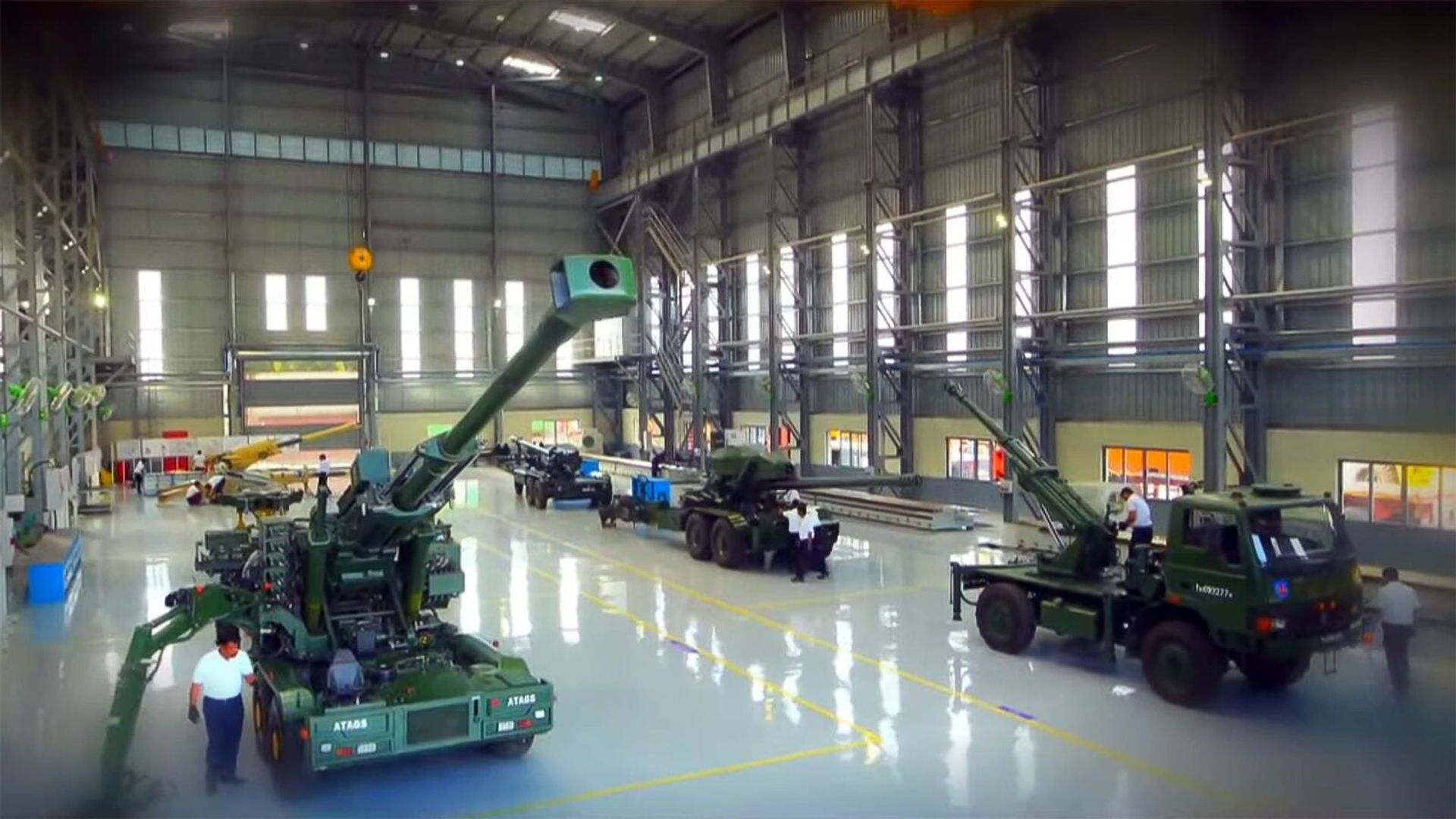 Кадр из видео компании Kalyani Strategic Systems Limited  - Sputnik Армения, 1920, 03.05.2025