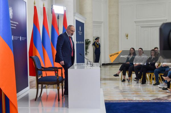 ՀՀ վարչապետ Նիկոլ Փաշինյանը մամուլի ասուլիսից առաջ (14 մարտի, 2023 թ.), Երևան - Sputnik Արմենիա