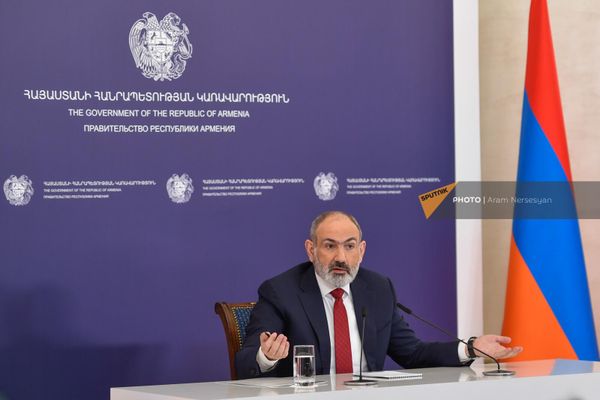 ՀՀ վարչապետ Նիկոլ Փաշինյանը մամուլի ասուլիսի ժամանակ (14 մարտի, 2023 թ.), Երևան - Sputnik Արմենիա