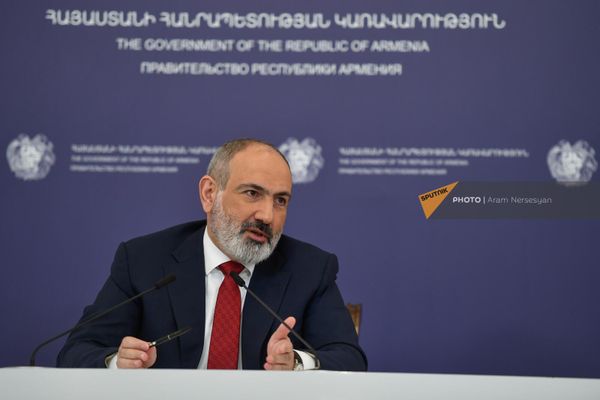 ՀՀ վարչապետ Նիկոլ Փաշինյանը մամուլի ասուլիսի ժամանակ (14 մարտի, 2023 թ.), Երևան - Sputnik Արմենիա