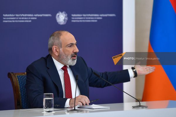ՀՀ վարչապետ Նիկոլ Փաշինյանը մամուլի ասուլիսի ժամանակ (14 մարտի, 2023 թ.), Երևան - Sputnik Արմենիա