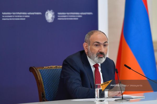 ՀՀ վարչապետ Նիկոլ Փաշինյանը մամուլի ասուլիսի ժամանակ (14 մարտի, 2023 թ.), Երևան - Sputnik Արմենիա